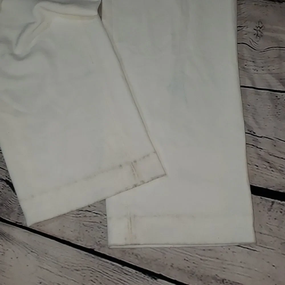 White Flowy Halston Heritage Strapless Jumpsuit - 2 - Picture 11 of 14